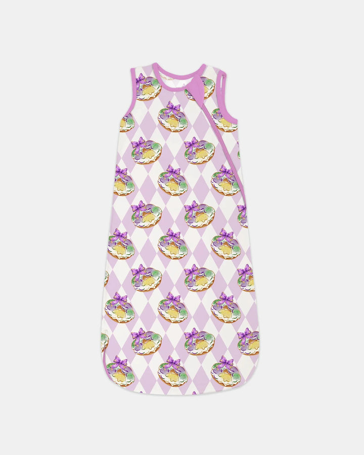 Mardi Gras Donut Bamboo Sleep Bag
