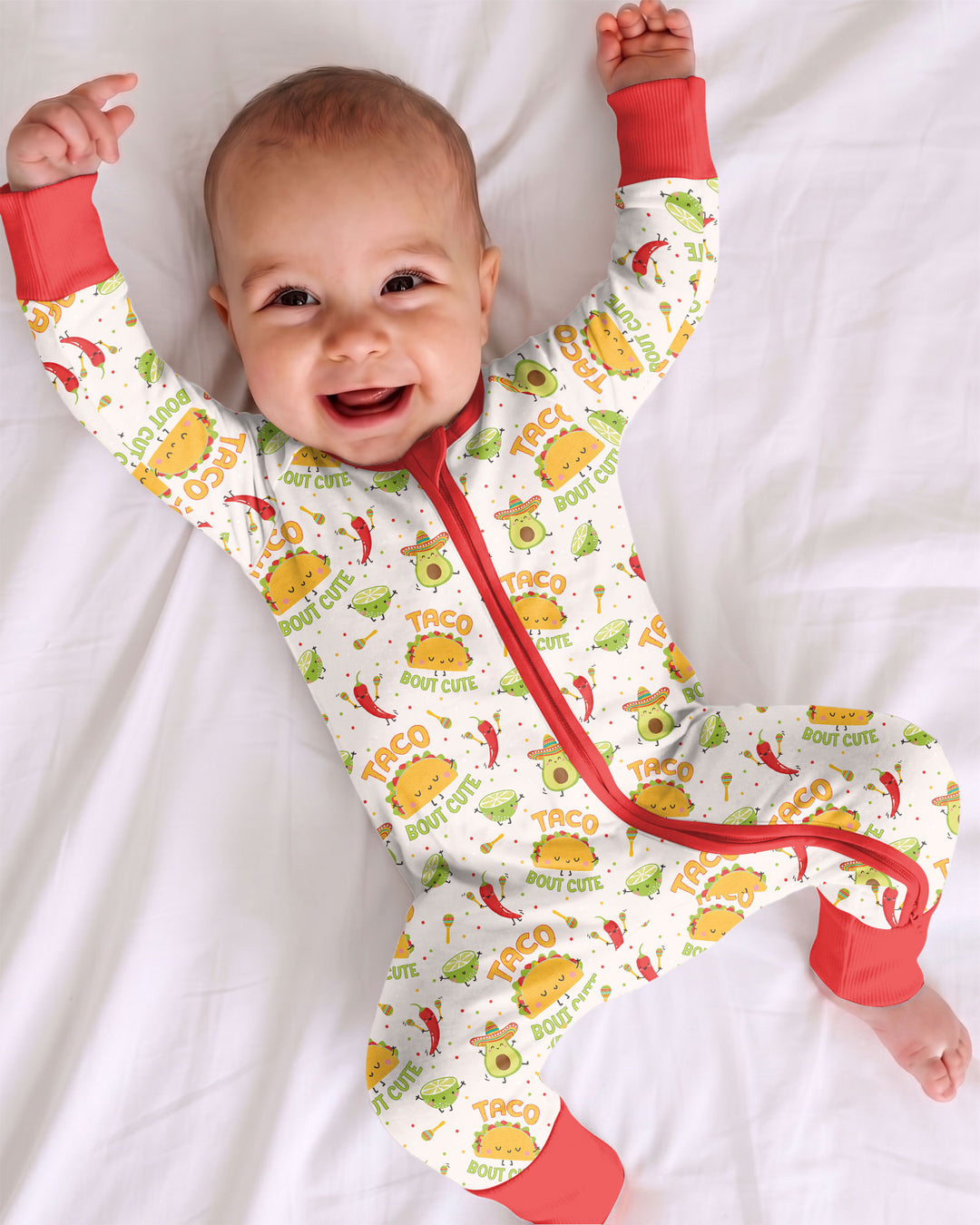 Funny Taco Bamboo Convertible Zippy