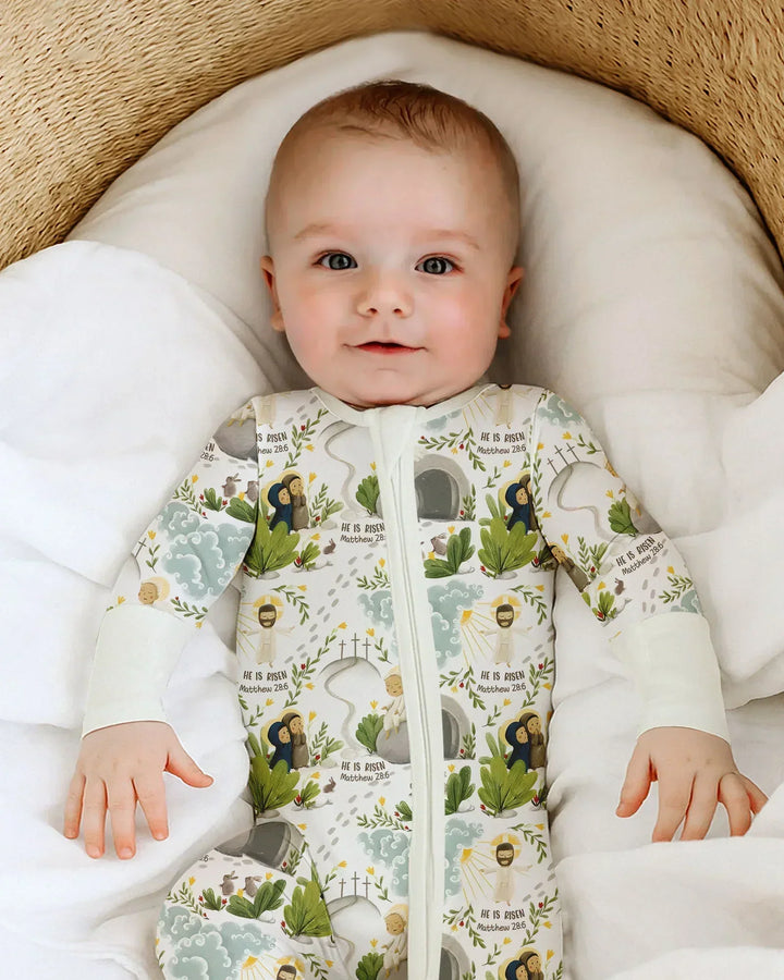 He Is Risen Bamboo Convertible Zippy