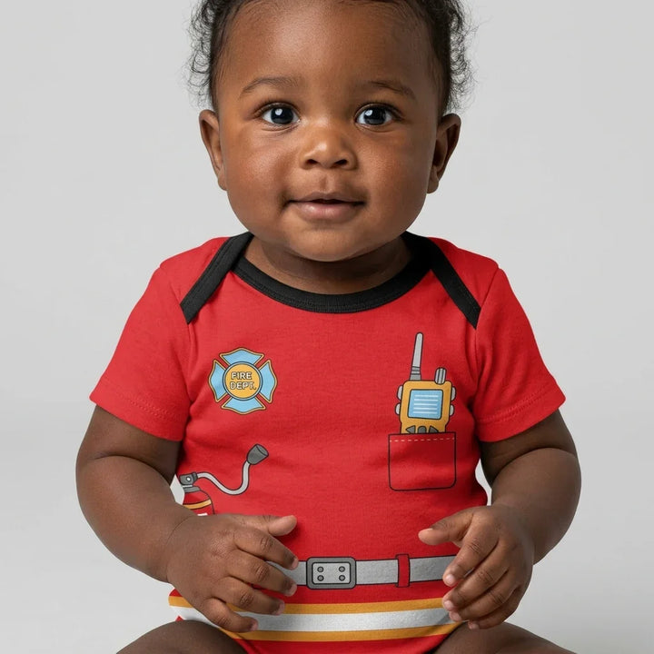 Future Fireman Crew Bamboo Bodysuit