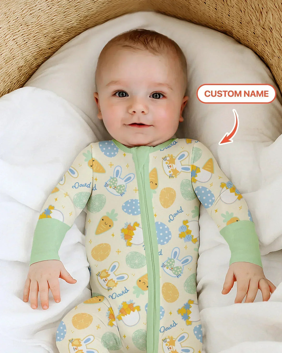Retro Easter Bamboo Convertible Zippy