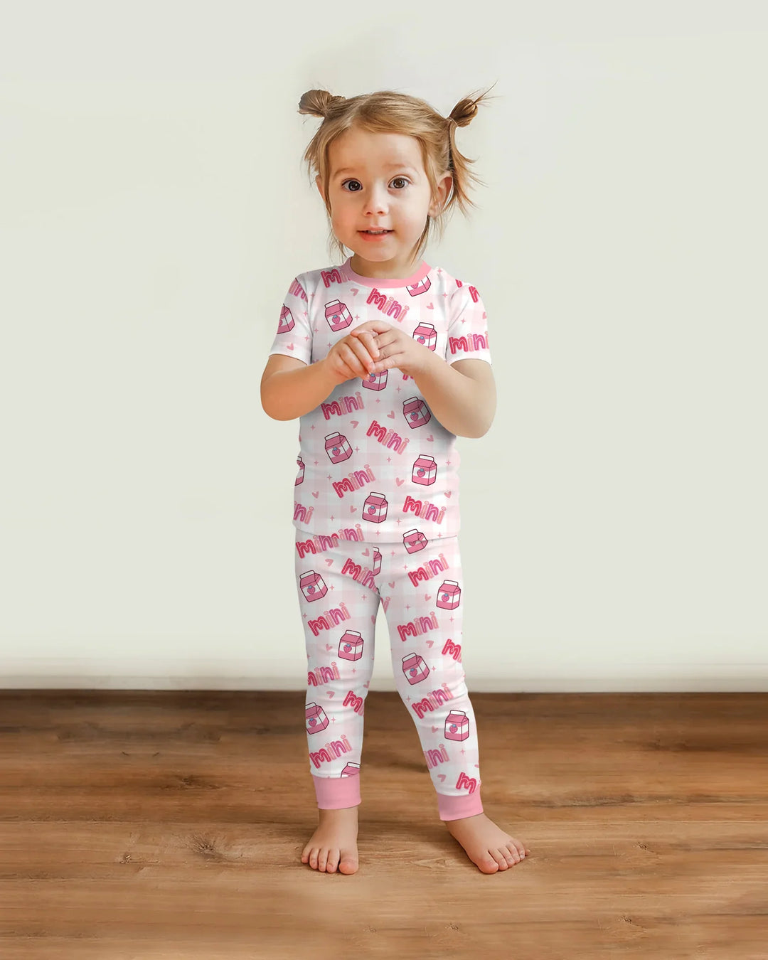 Mama & Mini Mother's Day 2026 Bamboo Two Piece Short Sleeve Pajama Set