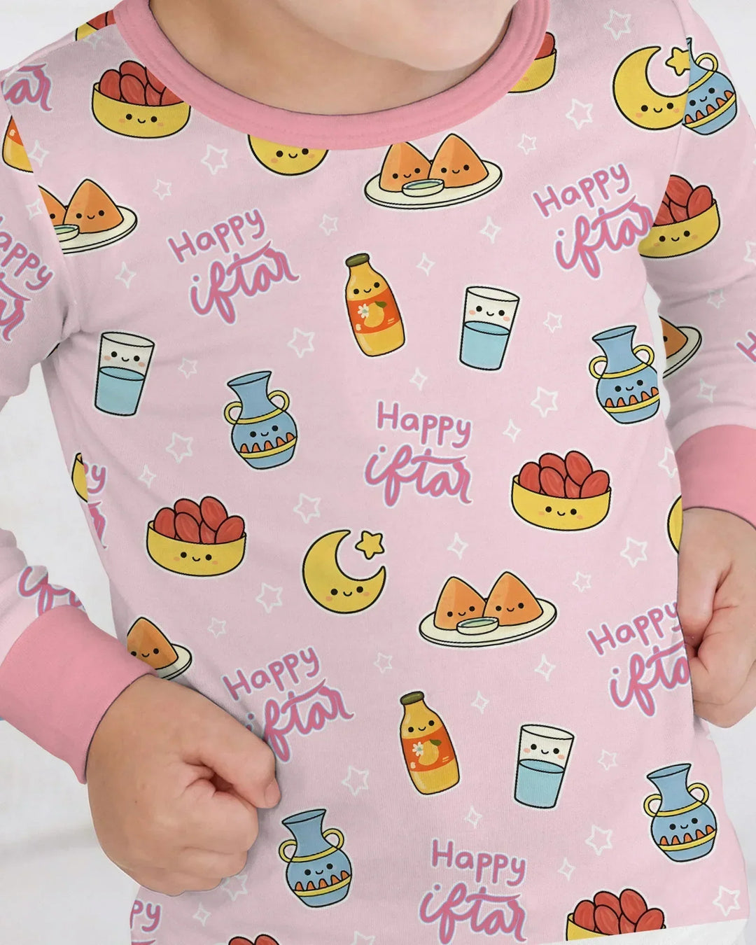 Iftar Party Bamboo Two Piece Long Sleeve Pajama Set