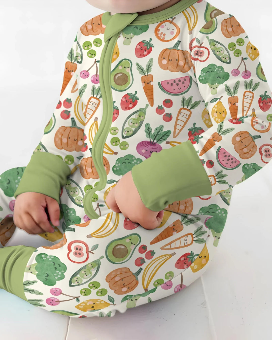 Veggie Friends Family Matching Bamboo Convertible Zippy