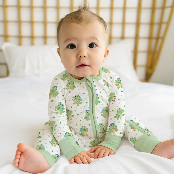 Shabbat Dinosaur Bamboo Convertible Zippy