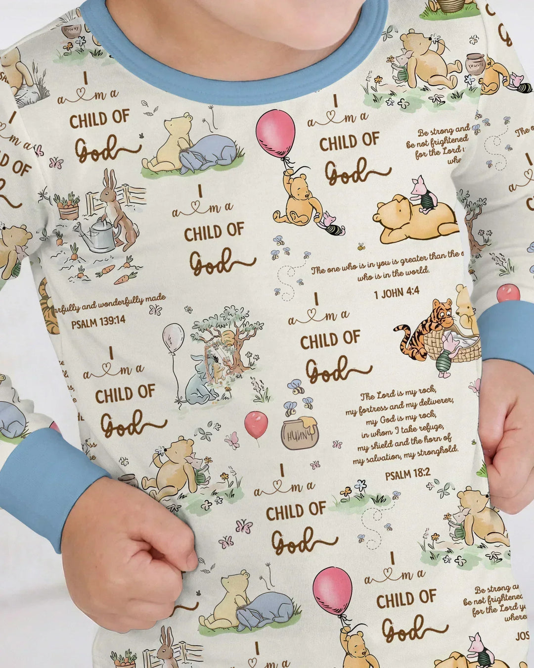 Child of God Whimsy Woodland Bamboo Two Piece Long Sleeve Pajama Set