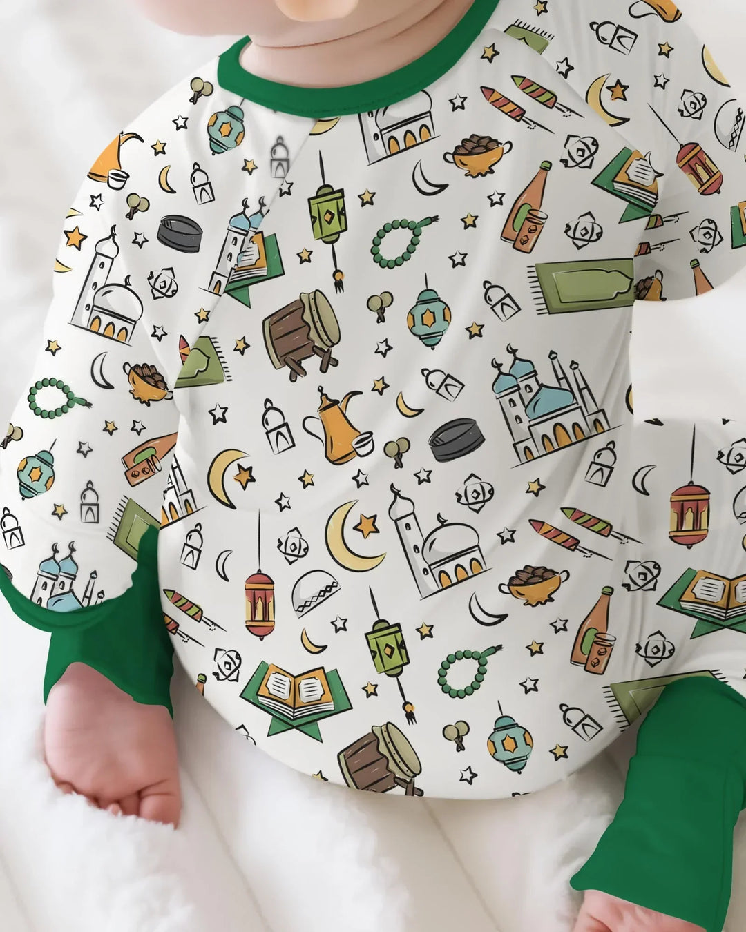 Ramadan Blessings Family Matching Bamboo Convertible Zippy