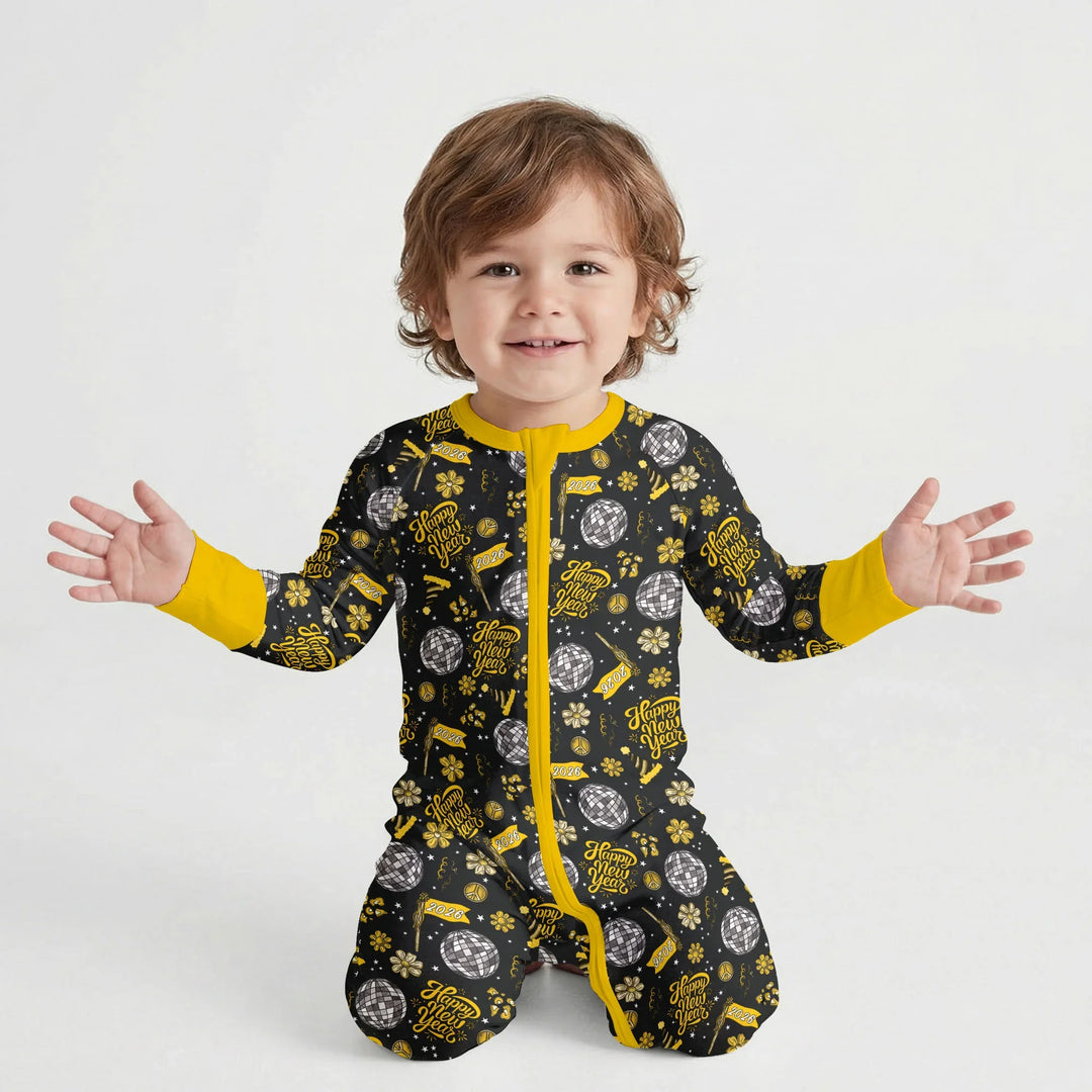 Disco New Years Eve Bamboo Convertible Zippy