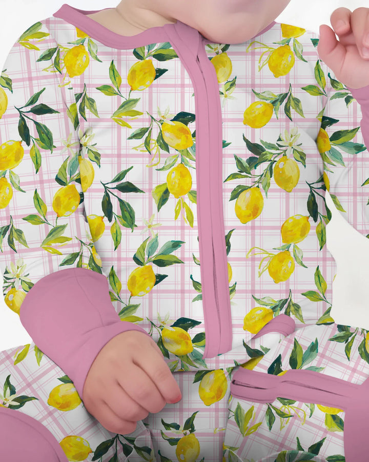 Mediterranean Lemons Family Matching Bamboo Convertible Zippy