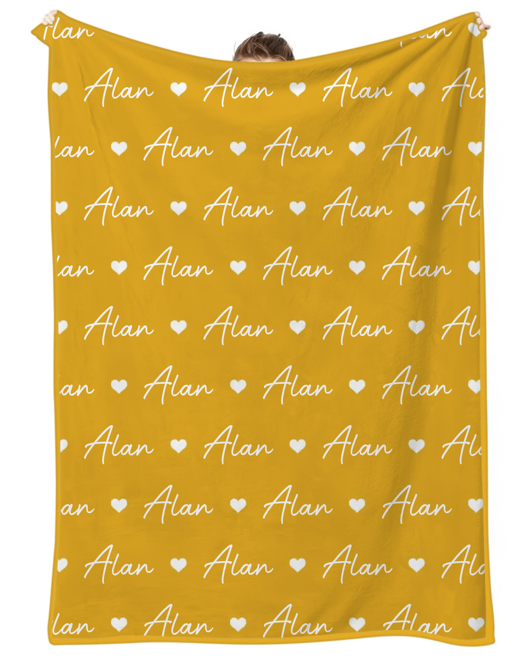 Sweetheart Script Bamboo Blanket