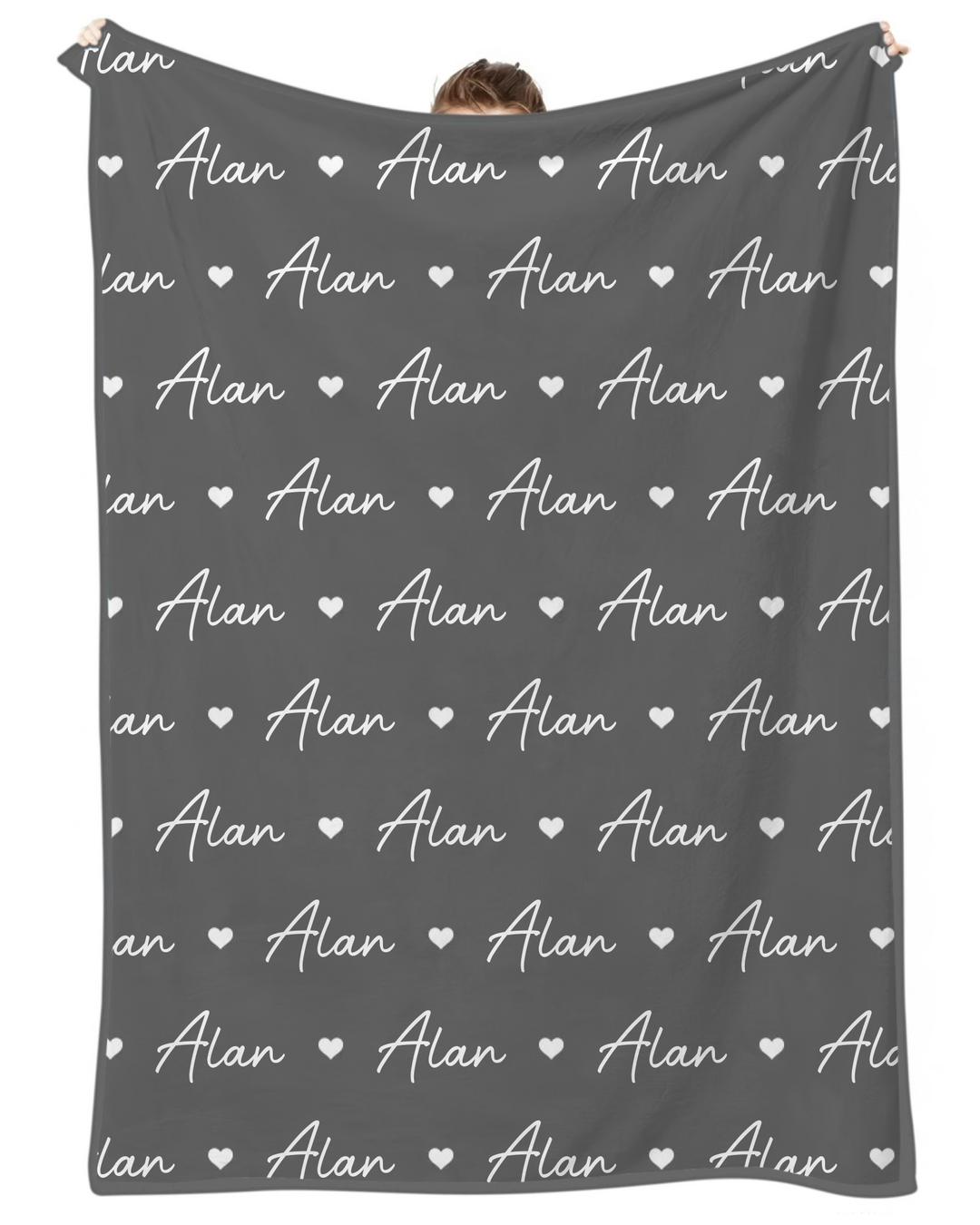 Sweetheart Script Bamboo Blanket