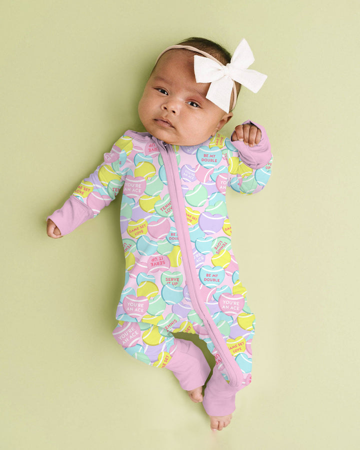 Tennis Candy Family Matching Bamboo Convertible Zippy