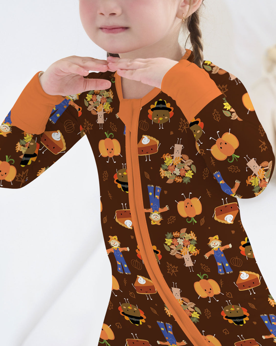 Thanksgiving Festive Bamboo Convertible Zippy
