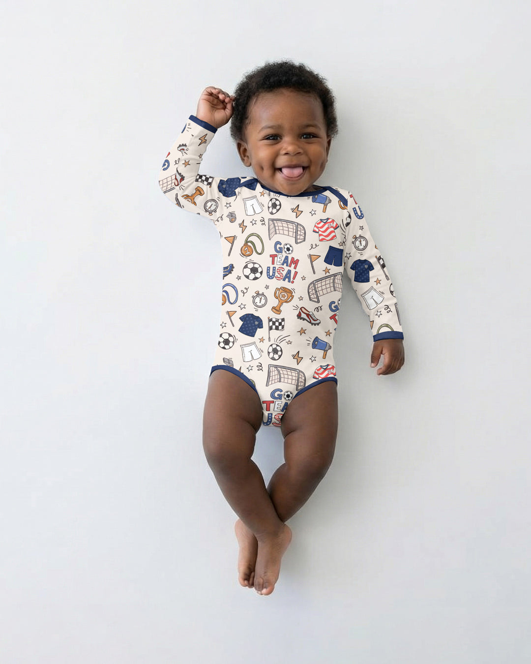 Soccer Go Team USA Bamboo Bodysuit