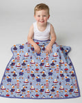 Freedom Floaties Family Matching Bamboo Blanket