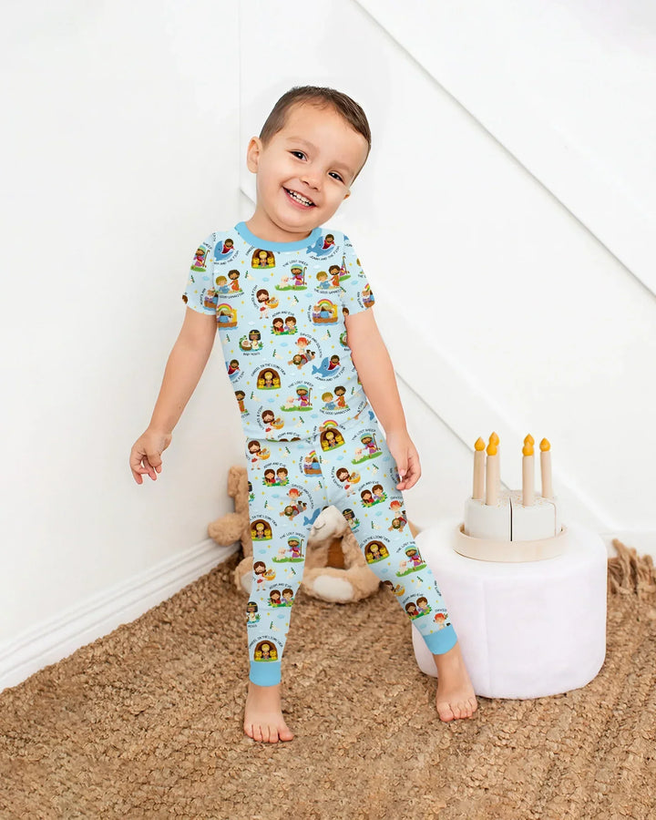 Bible Stories Bamboo Two Piece Short Sleeve Pajama Set