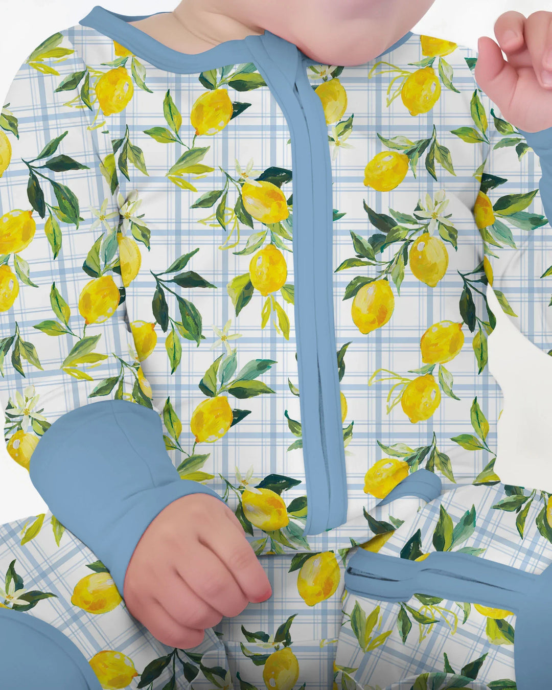 Mediterranean Lemons Family Matching Bamboo Convertible Zippy