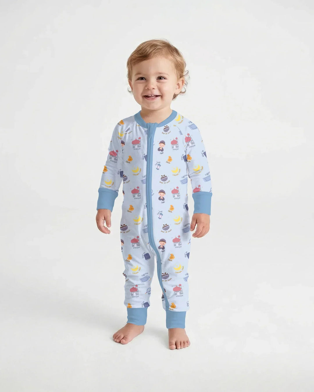 Cute Ramadhan Mubarak Bamboo Convertible Zippy