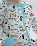 Catholic Saint Quotes Bamboo Convertible Zippy
