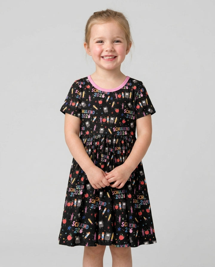 First Day Fun 2026 Bamboo Twirl Dress