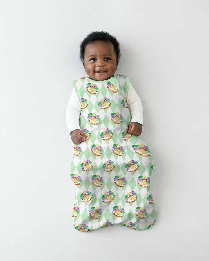 Mardi Gras Donut Bamboo Sleep Bag