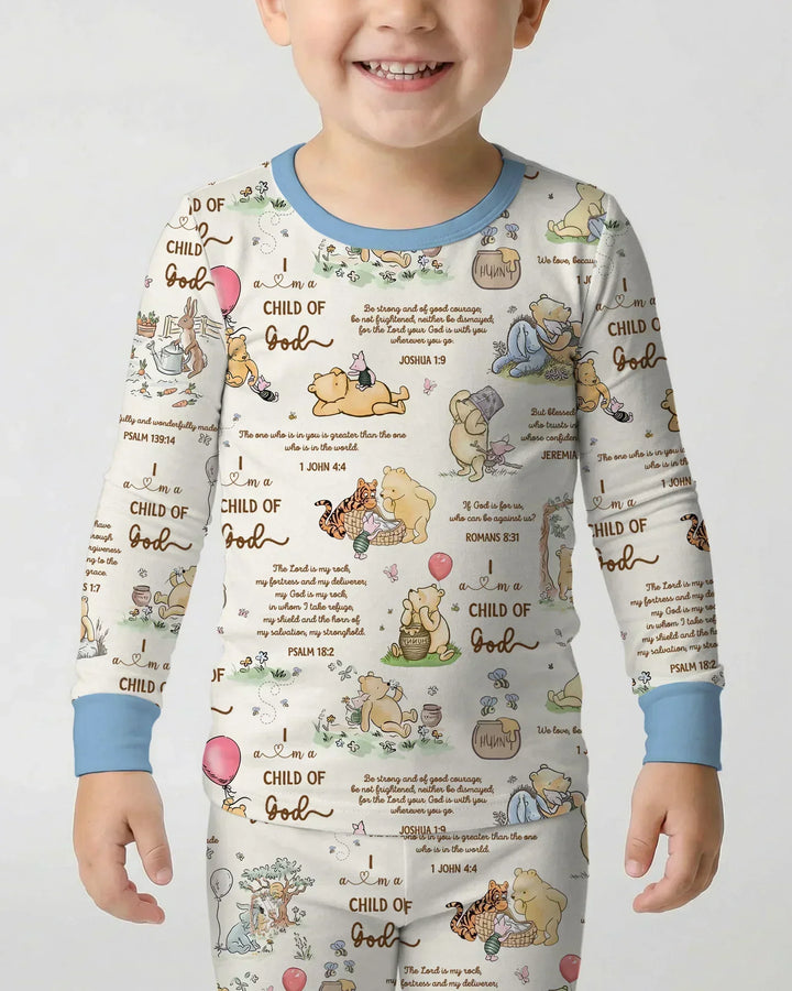 Child of God Whimsy Woodland Bamboo Two Piece Long Sleeve Pajama Set