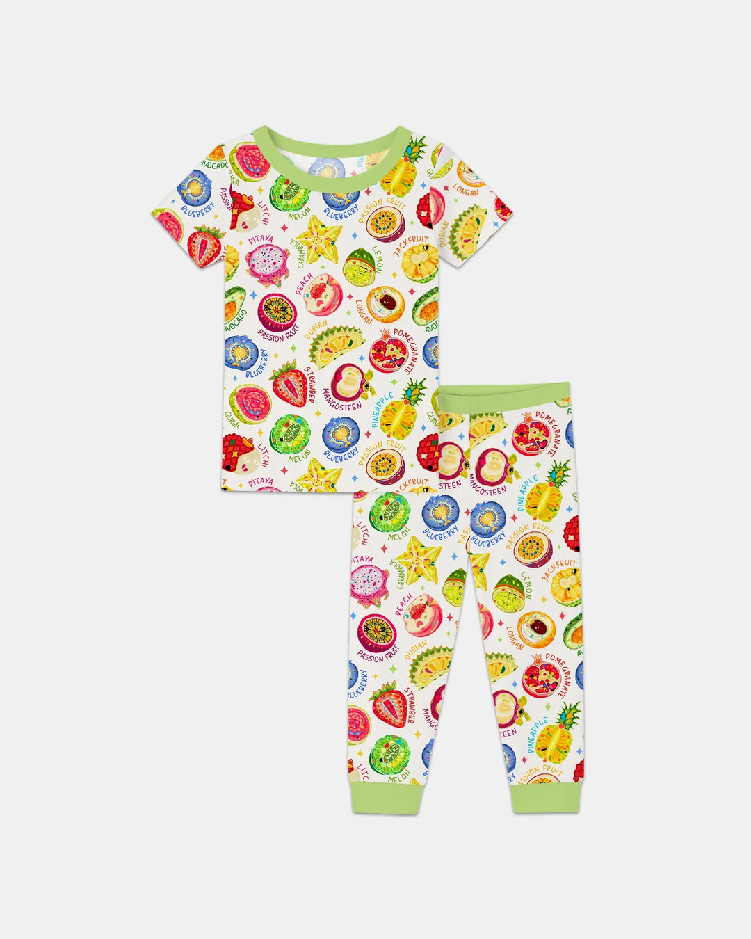Juicy World Bamboo Two Piece Short Sleeve Pajama Set