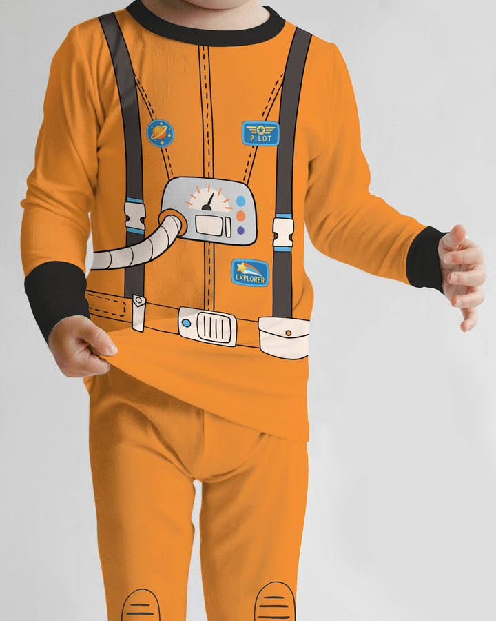 Template Bamboo Two Piece Long Sleeve Pyjamas Set