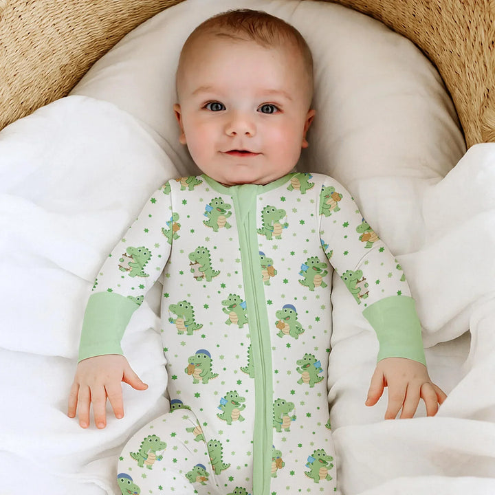Shabbat Dinosaur Bamboo Convertible Zippy