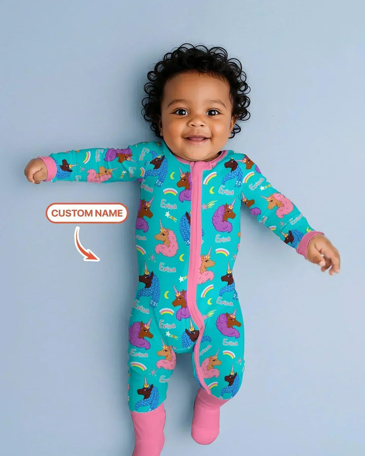 African Astro Unicorn Bamboo Convertible Zippy