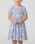 Starry Bloom Blessings Family Matching Bamboo Twirl Dress