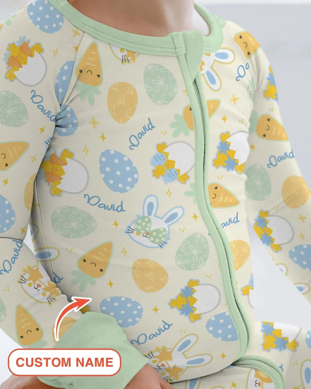 Retro Easter Bamboo Convertible Zippy