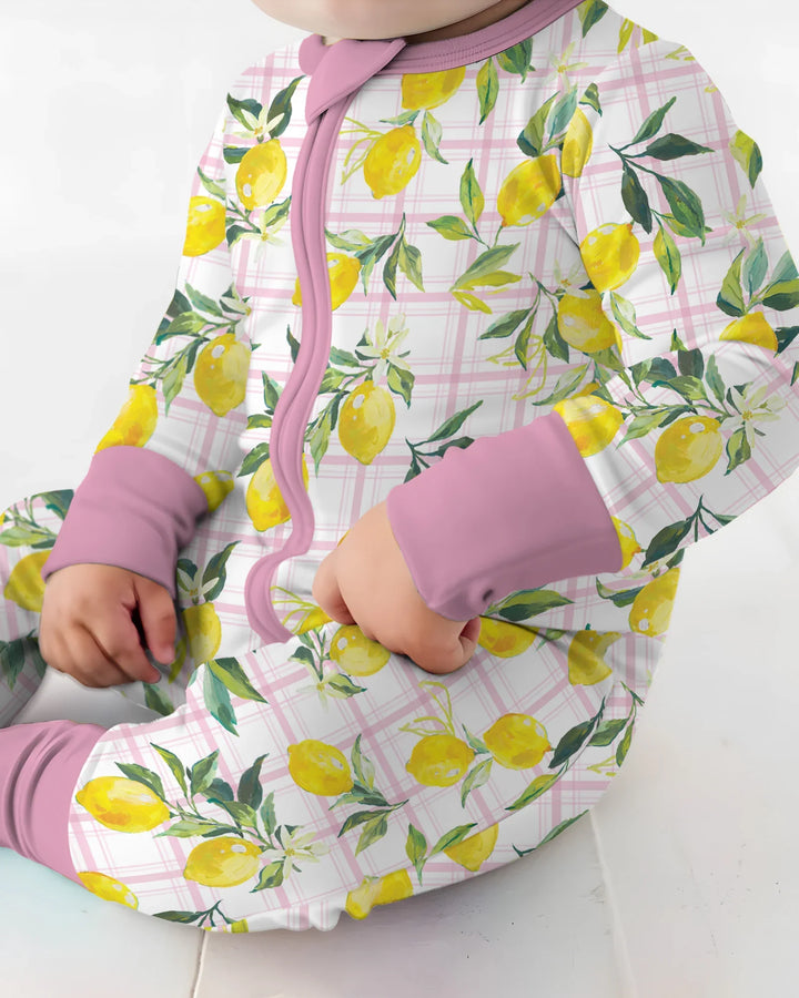 Mediterranean Lemons Family Matching Bamboo Convertible Zippy