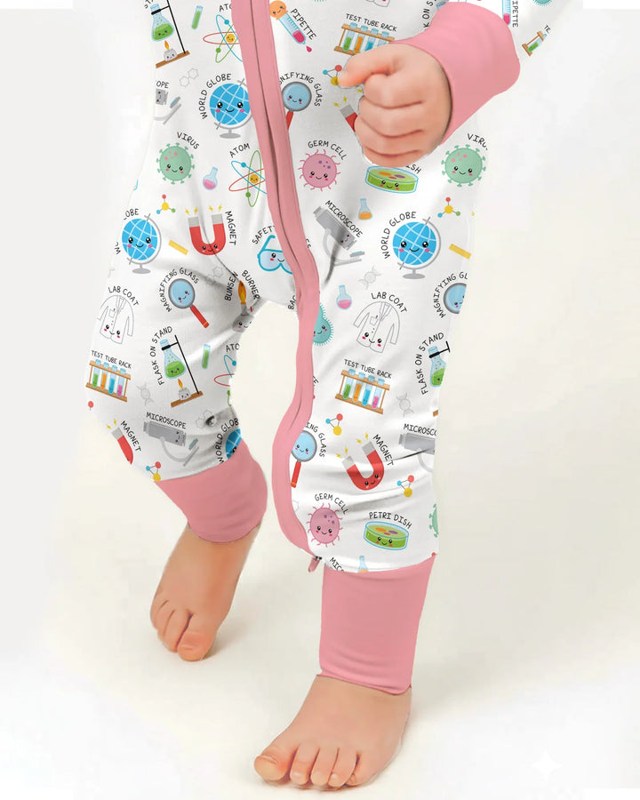 Science Fun Family Matching Bamboo Convertible Zippy