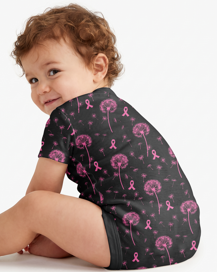 Dandelion Pink For Mom Bamboo Bodysuit