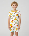 Lil Nacho Average Kid Bamboo Two Piece Short Sleeve Shorts Pajama Set