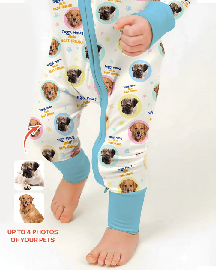 New Best Friend Custom Name And Pet Photos Convertible Zippy