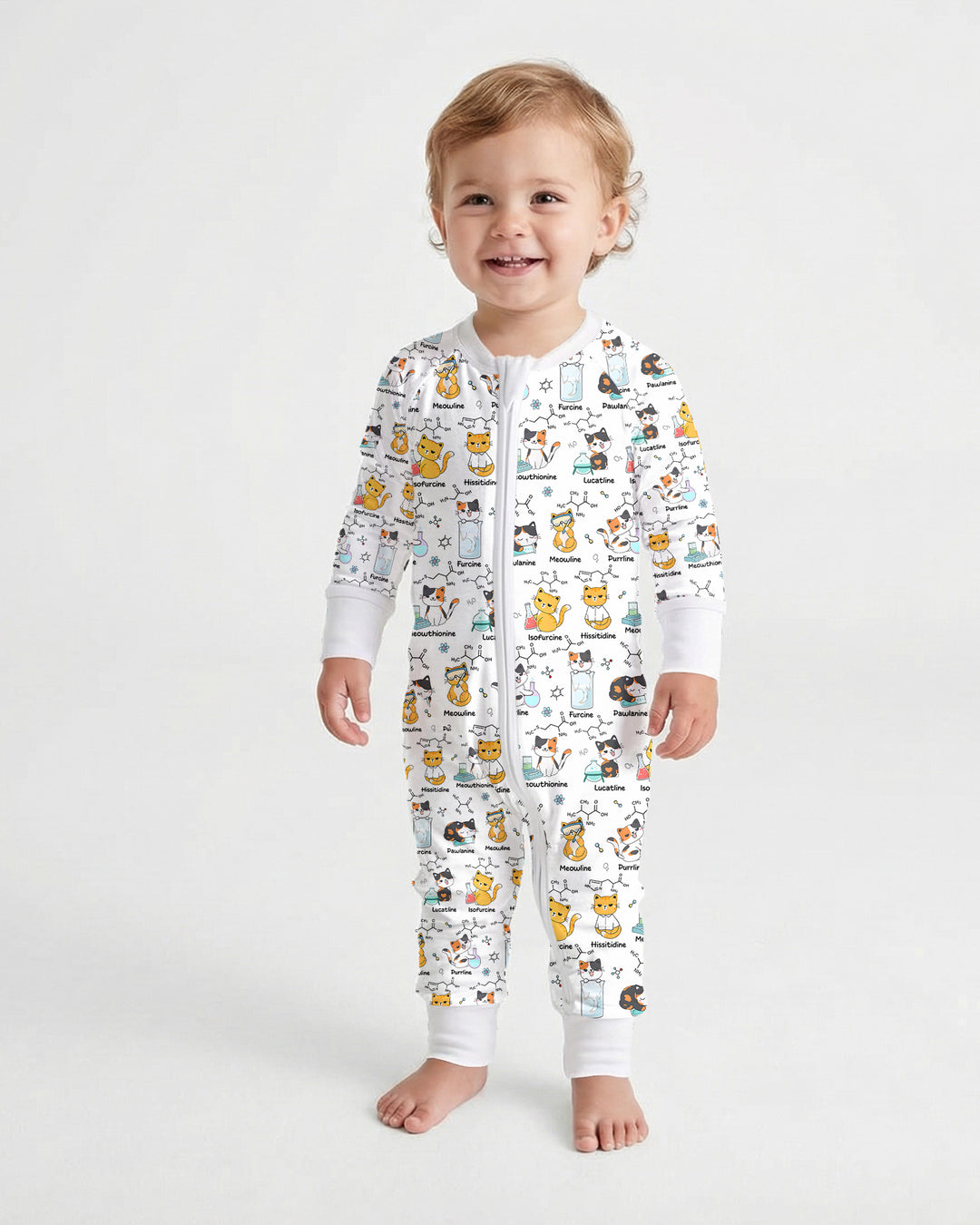 Biochemistry Cat Bamboo Convertible Zippy