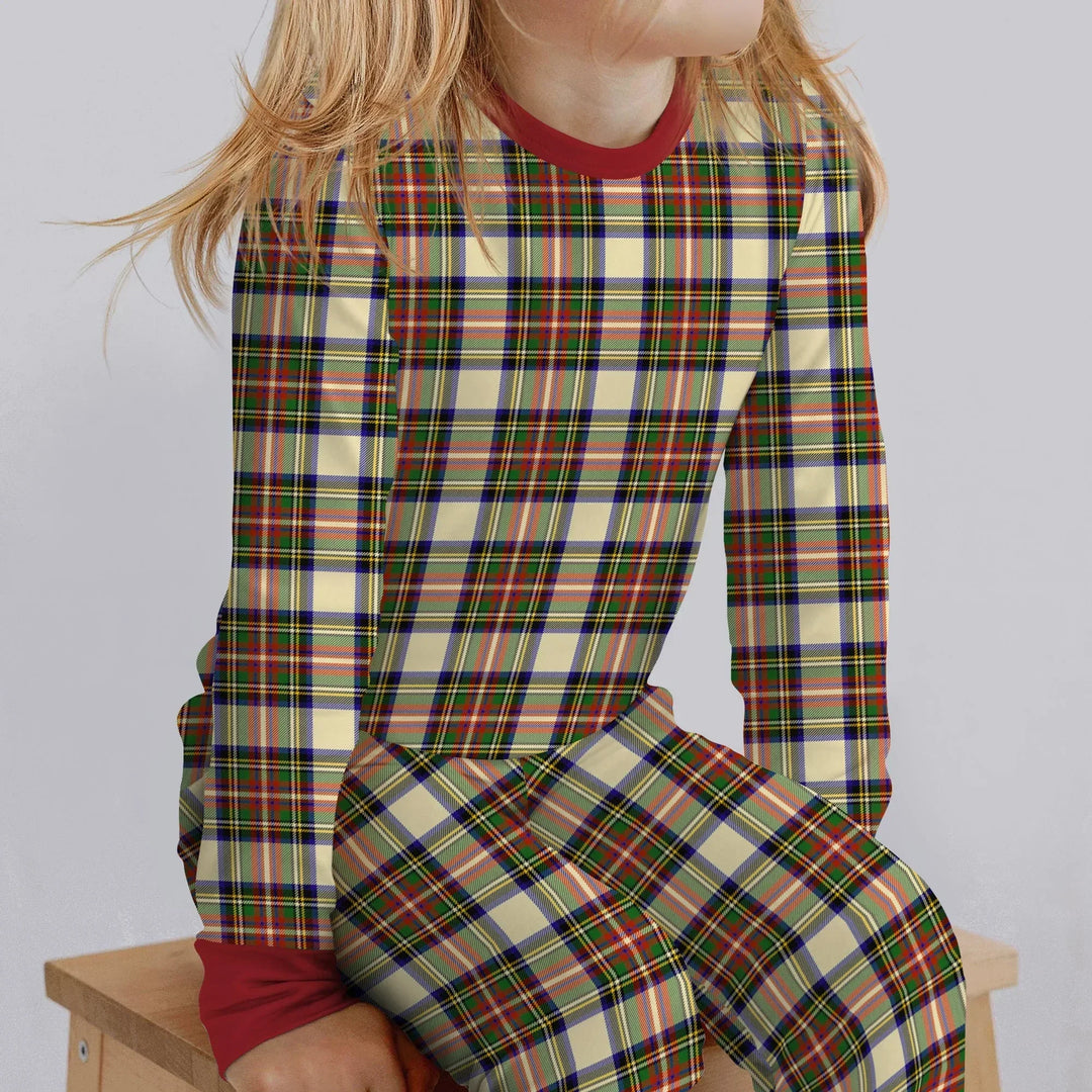 Cozy Evergreen Plaid Bamboo Two Piece Long Sleeve Pajama Set