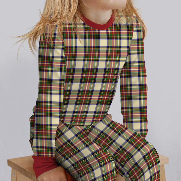 Cozy Evergreen Plaid Bamboo Two Piece Long Sleeve Pajama Set