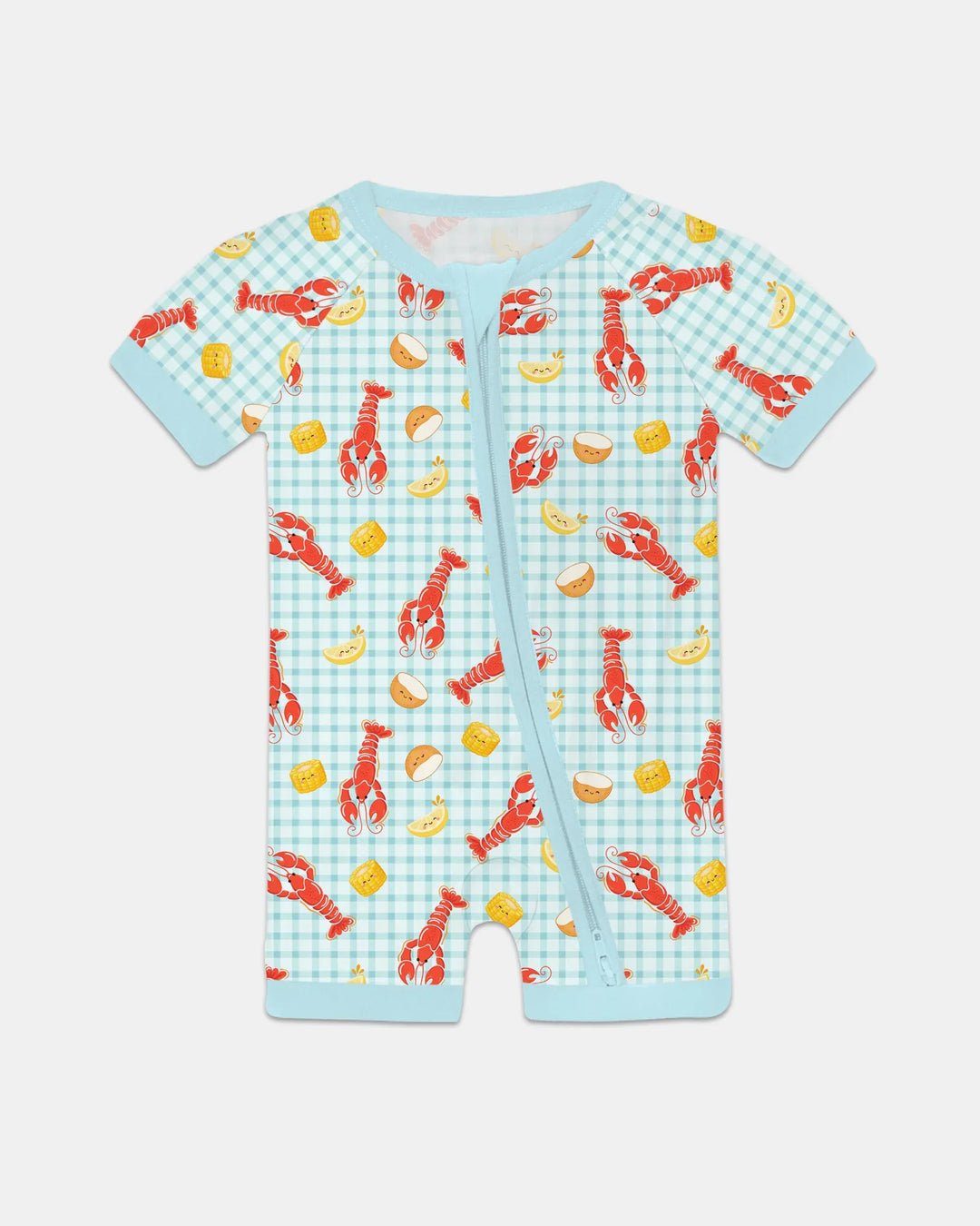 Preppy Crawfish Season Bamboo Shorty Zippy