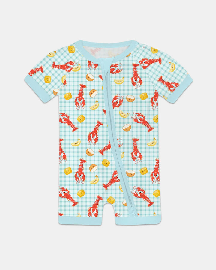 Preppy Crawfish Season Bamboo Shorty Zippy