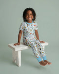 Catholic Saint Quotes Bamboo Two Piece Short Sleeve Pajama Set