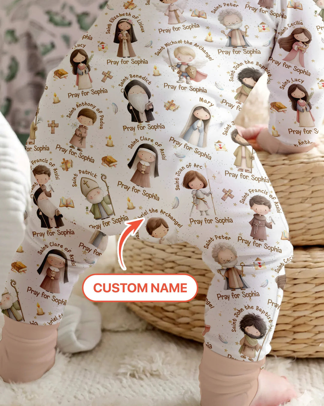 Pray For Me Custom Name Bamboo Convertible Zippy