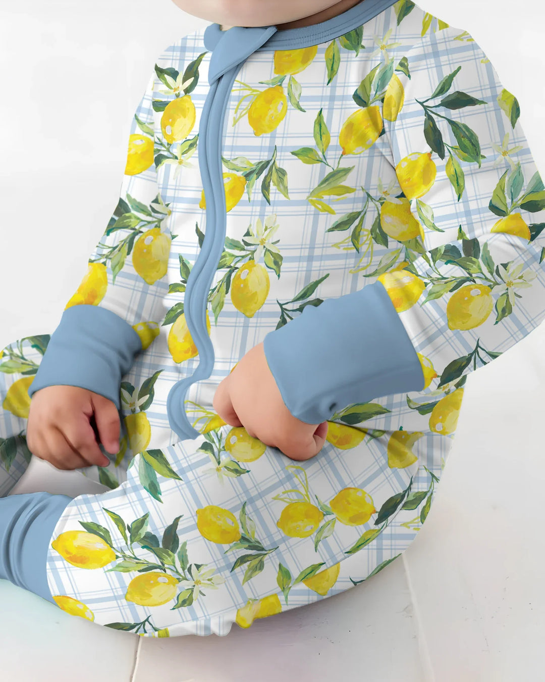 Mediterranean Lemons Family Matching Bamboo Convertible Zippy