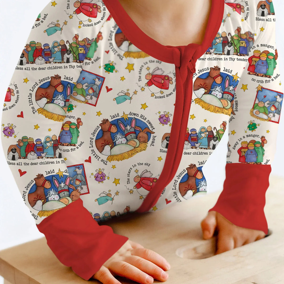 Away In A Manger Blessings Bamboo Convertible Zippy