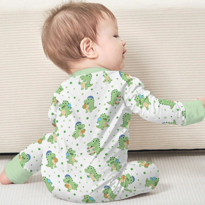 Shabbat Dinosaur Bamboo Convertible Zippy