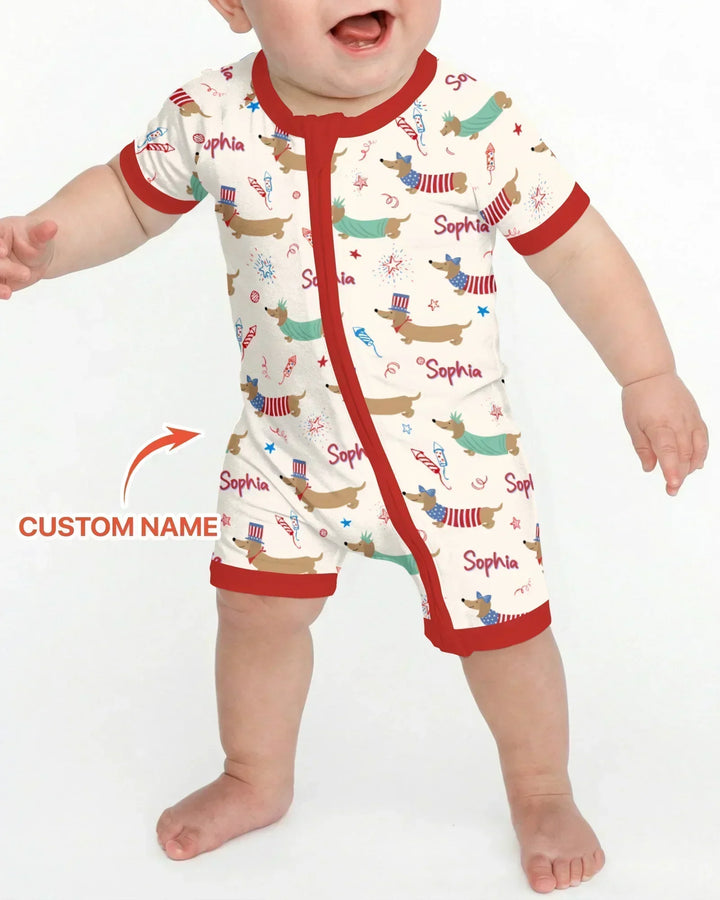 250 Years Of Freedom Bamboo Shorty Zippy