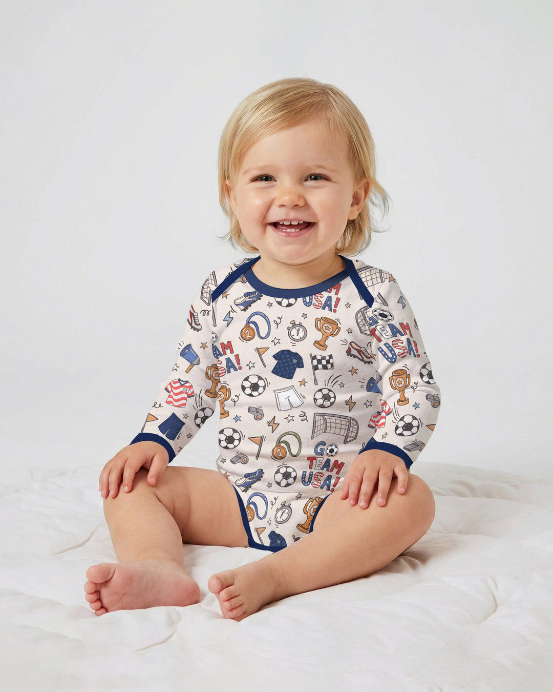 Soccer Go Team USA Bamboo Bodysuit