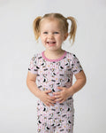 Seagull mom Mom MOM Bamboo Two Piece Short Sleeve Pajama Set